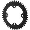 Akozon BCD 104MM 42T, Anello a Catena Singola Positivo e Negativo Disco per Mountain Bike a Corona Larga Stretta per Guarnitura Shimano Bicicletta AM XC