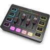Does not apply Mixer Audio Da Gioco RGB a 4 Canali Con Streaming Con Interfaccia Microfono XLR