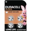 Duracell 4X Duracell 2016 Lithium (1 Blister Da 4 Batterie) 4 Pile