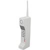 Focket Ornamento del Telefono Cellulare in Mattoni, Telefono Cellulare retrò degli Anni '80, Modello di Telefono Cellulare retrò Vecchio Stile, Modello di Telefono Cellulare (Bianco)