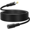 GINTOOYUN Cavo di alimentazione DC5525 da 3 m, 18 AWG CC, 5,5 mm x 2,5 mm, da femmina a maschio, cavo di prolunga per telecamere di sicurezza, strisce luminose a LED, router, ecc