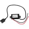 Jectse Step Down Convertitore,12V/24V To USB 5V 3A 15W Adattatore Step-Down Tensione Trasformatore Convertitore Regolatore Per Auto, Della Radio, Del Monitor, Del Display A Led