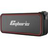 CYBORIS Potente altoparlante Bluetooth da 20 W, impermeabile IPX7, altoparlanti wireless portatili, Hi-Fi, suono stereo con bassi profondi, BT5.3, doppio accoppiamento, 24 ore di riproduzione, per