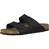 Birkenstock 051791 Arizona black, Birko Flor PIANELLE Uomo, Black EU 43