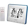 La Crosse Technology WS6812WHI-BLU - Stazione di Temperatura per Interni/Esterni, Colore: Blu/Bianco