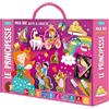 SASSI Le principesse. Mega box arts & crafts. Ediz. a colori. Con 4 fondali. Con 6 modelli 3D