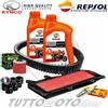 Repsol - Hiflo - NGK - Bando Tagliando KYMCO People 300 GTI 2011 2012 2013 Olio Filtri Candela Rulli Cinghia