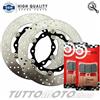 KIT DISCHI FRENO ANTERIORE FLOTTANTI +2 CP PASTIGLIE BREMBO T-MAX 2008 2009