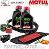HIFLO Tagliando KYMCO Downtown 300 i 2009-2014 Olio Motul Filtri Candela Cinghia Rulli