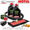 Motul - Hiflo - NGK - Bando Tagliando KYMCO People 300 i GT 2011 2012 2013 Olio Filtri Candela Rulli Cinghia