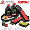MOTUL - HIFLO - NGK - MITSUBOSHI KIT TAGLIANDO YAMAHA MAJESTY 400 2009-2013 OLIO 5100 FILTRI CANDELA CINGHIA