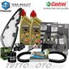 Castrol - Piaggio - Hiflo - Mitsuboshi - Tagliando PIAGGIO X10 350 2012 2013 2014 2015 Olio Castrol 15W50 + Kit Completo