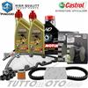 Castrol - Piaggio - Motul - Bando - Mits Tagliando PIAGGIO Beverly 350 2016 2017 2018 / Olio Castrol 15W50 + Kit Completo