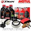 MOTUL - HIFLO - NGK - BANDO - BREMBO Tagliando YAMAHA T-MAX 500 2008-2012 Motul + Filtri Rulli Pastiglie Candele TMAX