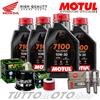 Honda Tagliando HONDA X-ADV 750 2022 2023 /Olio MOTUL 7100 10W30 4T + filtri e candele