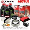 MOTUL - HIFLO - NGK - BREMBO - BANDO Tagliando YAMAHA T-MAX 500 2008-2012 Motul 5100 + Filtri Candela Rulli Pastiglie