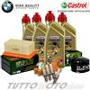 Castrol - Hiflo - NGK Tagliando BMW R 1200 T 2014-2022 / Kit Olio Castrol 15W50 Filtri Candele R1200