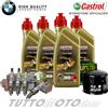 Castrol - Hiflo - NGK Tagliando BMW K 1300 R-Dynamic 2012-2016 / Olio Castrol Racing Filtri Candele