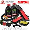 MOTUL - HIFLO - NGK - BANDO - MITSUBOSHI KIT TAGLIANDO YAMAHA MAJESTY 400 2007 OLIO MOTUL FILTRI CINGHIA RULLI CANDELA