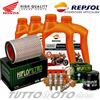 REPSOL - HIFLO - NGK KIT TAGLIANDO HONDA HORNET 900 2004 OLIO REPSOL 10W40 FILTRI CANDELE