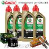 Castrol - Hiflo - NGK Tagliando BMW R 1200 GS 2013-2018 / Kit Olio Castrol Racing Filtro Candele