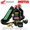 Motul - Hiflo - NGK - Bando - Mitsuboshi Tagliando HONDA SH 300 - SH300 ABS 2013 2014 / Olio Filtri Candela Rulli Cinghia