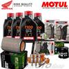 MOTUL - HIFLO - NGK - FERODO Tagliando HONDA CBF 600 N-S / ABS 2005 2006 Kit Olio Motul 7100 10W40 Completo