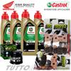 CASTROL - HIFLO - TROFEO KIT TAGLIANDO CASTROL FILTRO PASTIGLIE HONDA CROSSRUNNER 800 RC80 2015-2016
