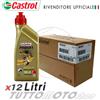 Castrol POWER 1 10W-40 12 Litri olio motore CASTROL POWER1 10W40 4T - API SN / JASO MA2 - Moto Scooter