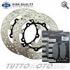 DISCHI FRENO FLOTTANTI + PASTIGLIE BRAKING YAMAHA MAJESTY 400 2007-2008
