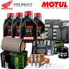 MOTUL - HIFLO - NGK - BRAKING Tagliando HONDA CBF 600 N-S / ABS 2005 2006 Kit Olio Motul 7100 10W40 Completo