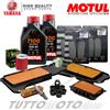 MOTUL - HIFLO - NGK - BANDO - BRAKING Tagliando YAMAHA X-MAX 2013 2014 2015 Olio Motul 7100 Filtri Candela Rulli Freni