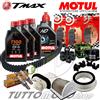 MOTUL - HIFLO - NGK - BANDO - BRAKING - TM31 TAGLIANDO YAMAHA TMAX 500 DAL 2004 AL 2007 OLIO CINGHIA PASTIGLIE T-MAX