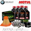 Motul - Hiflo - NGK Tagliando BMW K 1300 R-Dynamic 2012-2016 / Kit Olio Motul Filtri Candele K1300