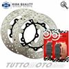 KIT DISCHI FRENO ANTERIORE FLOTTANTI + 2 CP PASTIGLIE BREMBO T-MAX 500 2006 2007