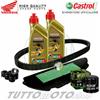 CASTROL - HIFLO - BANDO - MITSUBOSHI Tagliando HONDA SH 300 i / ABS 2016 2017 2018 Olio Castrol Cinghia Rulli Filtri
