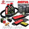 MOTUL - HIFLO - NGK - BRAKING KIT TAGLIANDO YAMAHA X-MAX 400 2015 OLIO MOTUL FILTRI CINGHIA PASTIGLIE RULLI ec