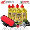 CASTROL - HIFLO TAGLIANDO HONDA NC750 X / S DCT 2014-2020 OLIO CASTROL 10W30 4T FILTRI + CANDELE