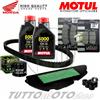 Motul - Hiflo - Mitsuboshi - Bando - Bra Tagliando HONDA SH300 i con-senza abs 2011 2012 / Kit Olio Motul 5000 10W40 4T