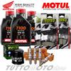 MOTUL - HIFLO - TROFEO - NGK TAGLIANDO HONDA TRANSALP 650 2005 OLIO MOTUL 7100 FILTRO CANDELE PASTIGLIE