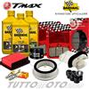 BARDAHL - HIFLO - NGK - BREMBO - BANDO Tagliando YAMAHA T-MAX 500 2008-2012 / Bardahl Filtri Rulli Candele + Kit BREMBO