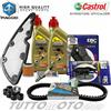 Castrol - Piaggio - Bando - Mitsuboshi - Tagliando PIAGGIO Beverly 350 2011 2012 2013 2014 2015 / Kit Olio Castrol 15W50