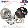 DR KIT GRUPPO TERMICO DR D.47 75 GHISA CILINDRO PISTONE TESTA PIAGGIO VESPA 50 L