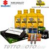 Bardahl - HIFLO - NGK Tagliando SUZUKI DL V-Strom 1000 2002-2011 / Kit Olio Bardahl XTM Filtri Candele