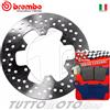 BREMBO Disco freno + Pastiglie DUCATI Scrambler 803 Cafe Racer 2020 / Brembo POSTERIORE