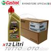 Castrol 12 Litri olio motore 4T - CASTROL POWER 1 RACING 10W50 - Moto 4 tempi sintetico