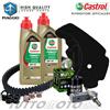 Castrol - Hiflo - Piaggio - Bando Tagliando PIAGGIO Beverly 300 2014 2015 2016 / Olio Castrol 5W40 + Kit Completo