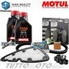 Motul - Piaggio - Bando - Mitsuboshi - B Tagliando PIAGGIO Beverly 350 2016 2017 2018 / Kit Olio Motul 7100 15W50 4T