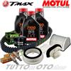 MOTUL - HIFLO - NGK - MITSUBOSHI Tagliando YAMAHA T-MAX 500 2001 2002 2003 / Kit Olio Filtri Candele Cinghia TMAX