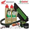 Castrol - Hiflo - Bando - Mitsuboshi - N Tagliando HONDA Forza 300 2014 2015 2016 / Castrol Power1 Scooter 10W30 COMPLETO